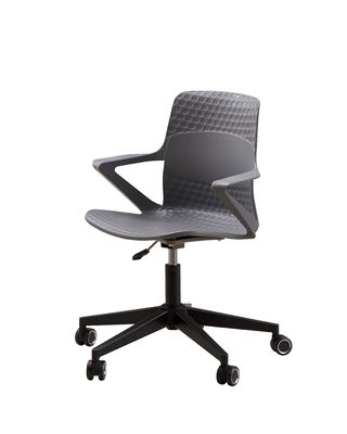 PP Plastic Swivel Office Chair For College Student Study
