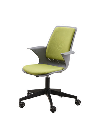 Unfolded Training Room Tables And Chairs Swivel PP Plastic  With Cotton Pad
