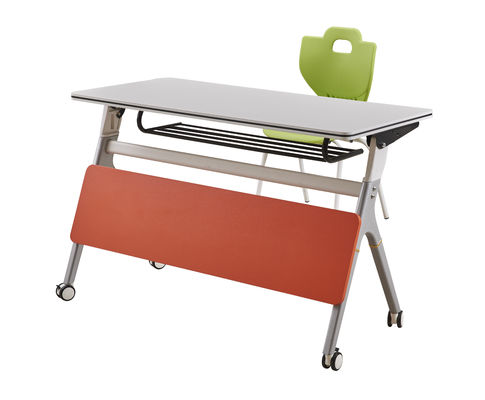 Modern Office Furniture PP / PE Plastic Training Room Tables And Chairs