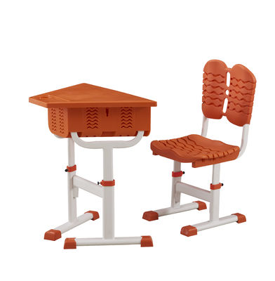 ABS / PP Study Chair Table For Students Adjustable Study Table And Chair