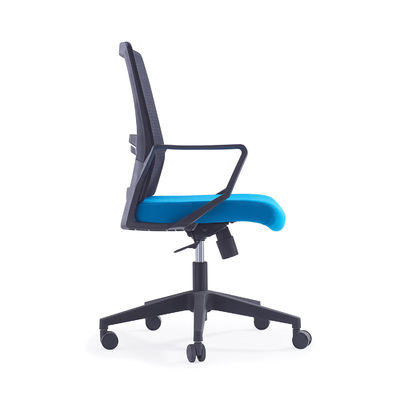 Classic MID Back Mesh Back Fabric Seat Swivel Office Computer Chair