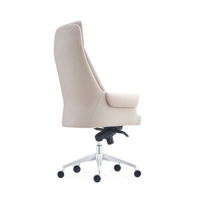 Upholstery Armrest Leather Office Swivel Chair Ergonomic Leather Managers Chair