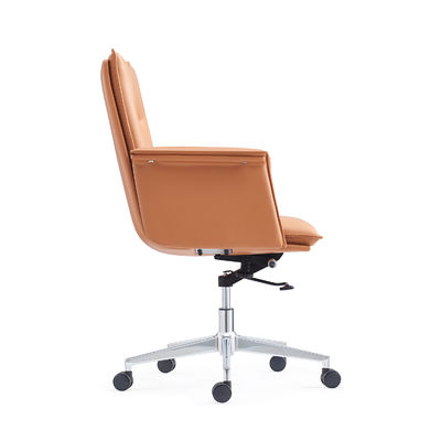 MID Back Leather Executive Desk Chair PU Manager Office Chair