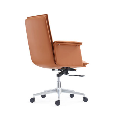 MID Back Leather Executive Desk Chair PU Manager Office Chair
