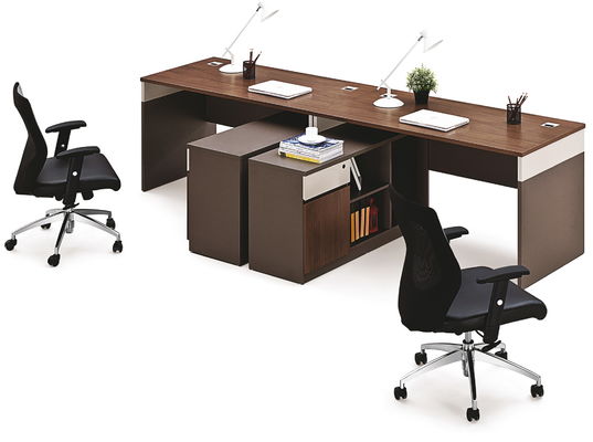 Modern 1.4M Compact Computer Table E1 Grade Panel For Office