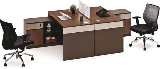 Modern 1.4M Compact Computer Table E1 Grade Panel For Office