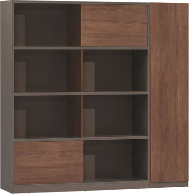 MFC Panel Wooden Office File Cabinet Decorative  L800*W416*H1800mm