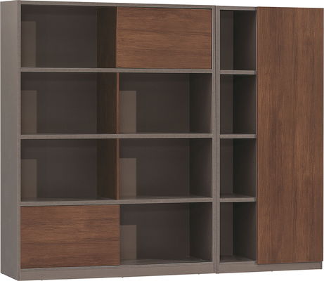 MFC Panel Wooden Office File Cabinet Decorative  L800*W416*H1800mm