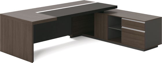 2.6M / 2.8M Office Executive Table Melamine Board Suitable For Boss And Manageral