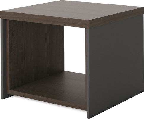 Anticollision Side Cut  Square Wood Coffee Table 1.4M / 0.6M