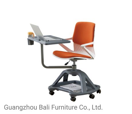 H680 Conference Office Chair With Wheels And Writing Tablet 3 Years Warranty