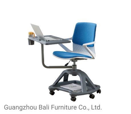 H680 Conference Office Chair With Wheels And Writing Tablet 3 Years Warranty