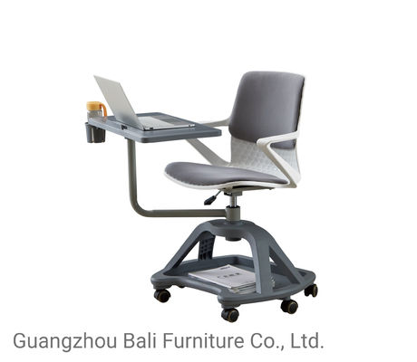 H680 Conference Office Chair With Wheels And Writing Tablet 3 Years Warranty