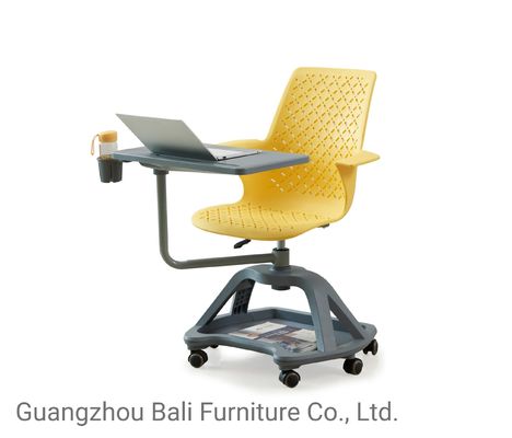 ODM Training Room Rotary Office Chair Modern PP Plastic School Chair
