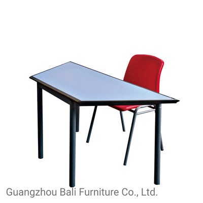 Metal Frame BAILI Study Table And Chair Set MDF Board Desk Top