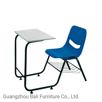 Metal Frame BAILI Study Table And Chair Set MDF Board Desk Top