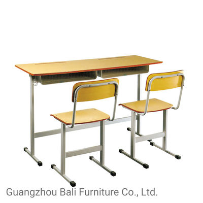 BAILI Classroom Tables And Chairs 18mm MDF With Melamine Board