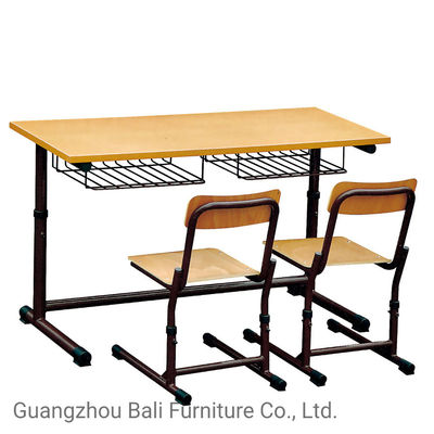 BAILI Classroom Tables And Chairs 18mm MDF With Melamine Board