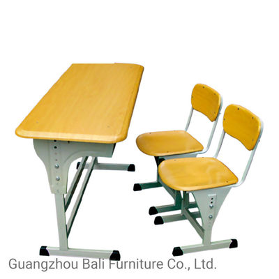 BAILI Classroom Tables And Chairs 18mm MDF With Melamine Board