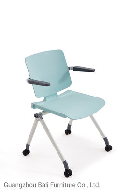 Armrest Stackable Training Room Tables And Chairs Unfolded Conference Office Chairs 10.6KG