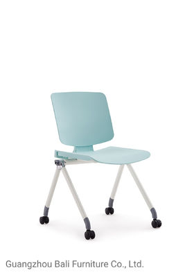 Armrest Stackable Training Room Tables And Chairs Unfolded Conference Office Chairs 10.6KG