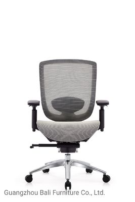 High End Middle Back Computer Chair Swivel With Lift Handrails