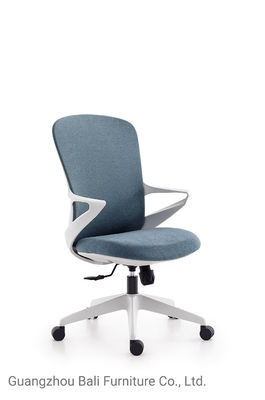 Middle Back Mesh Swivel Office Chair Sofa Fabric with Wheels