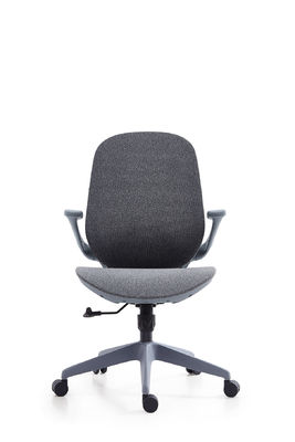 Customization White Grey Mesh Swivel Office Chair MID Back With Armrest