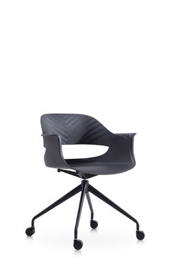 White PP Plastic  Office / School Training Room Waiting Room Chairs