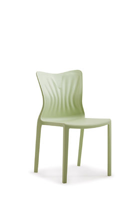 Stackable Dining Office Waiting Room Chairs PP Plastic Modern