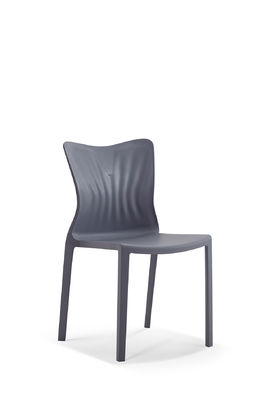 Stackable Dining Office Waiting Room Chairs PP Plastic Modern