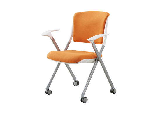 Fixed Foldable Office Chairs PP Plastic For School / Office Training Room