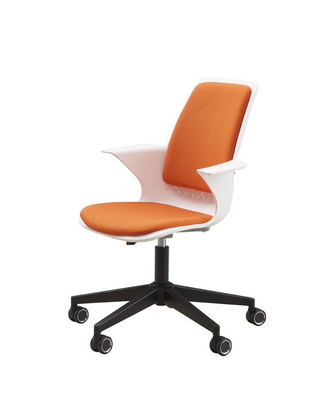 Unfolded Training Room Tables And Chairs Swivel PP Plastic  With Cotton Pad