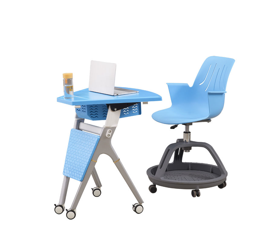 OEM Training Room Tables And Chairs ABS / PP Foldable Table And Chairs