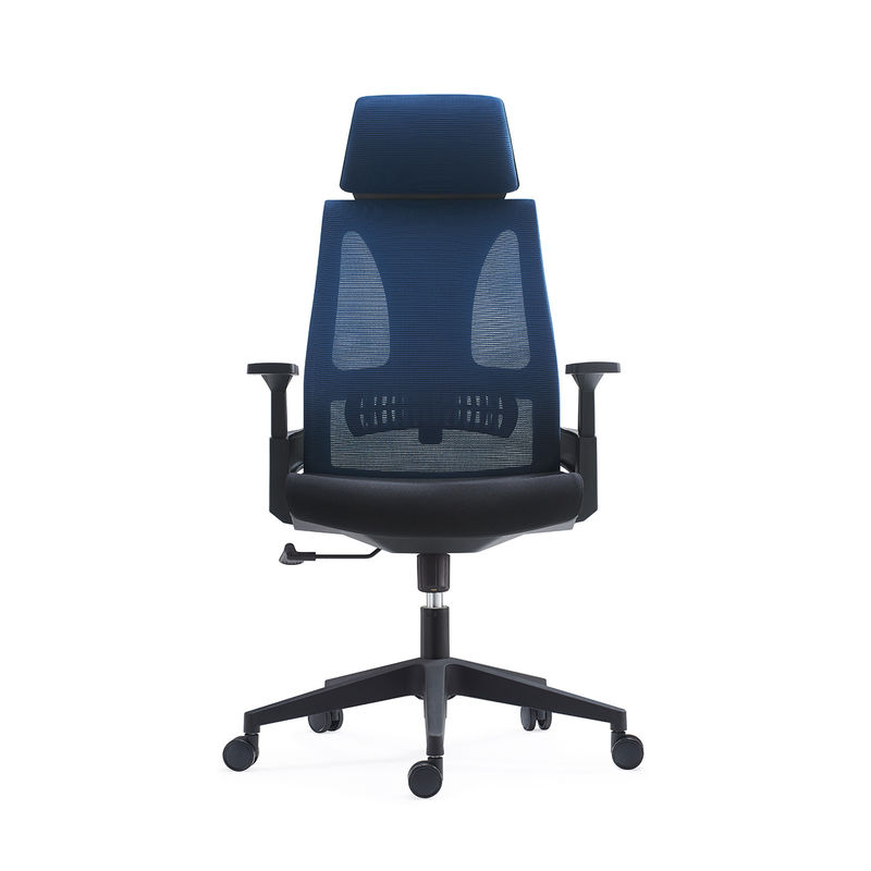 Modern High Back Ergonomic Manager Swivel Office Chair With Height Adjustable Headrest