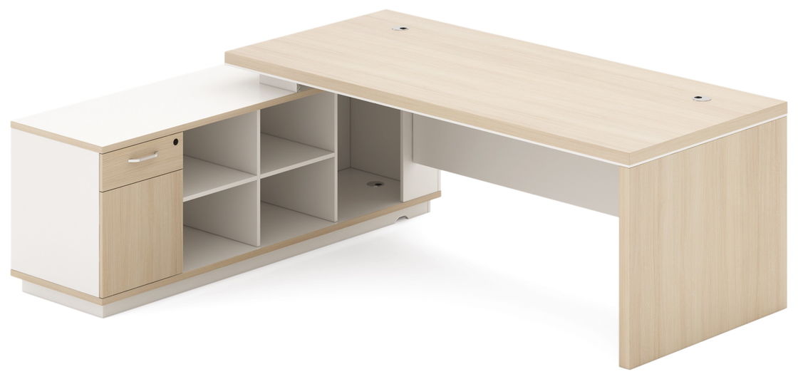 Veneer Panel Office Desk Computer Table High Density MDF Board