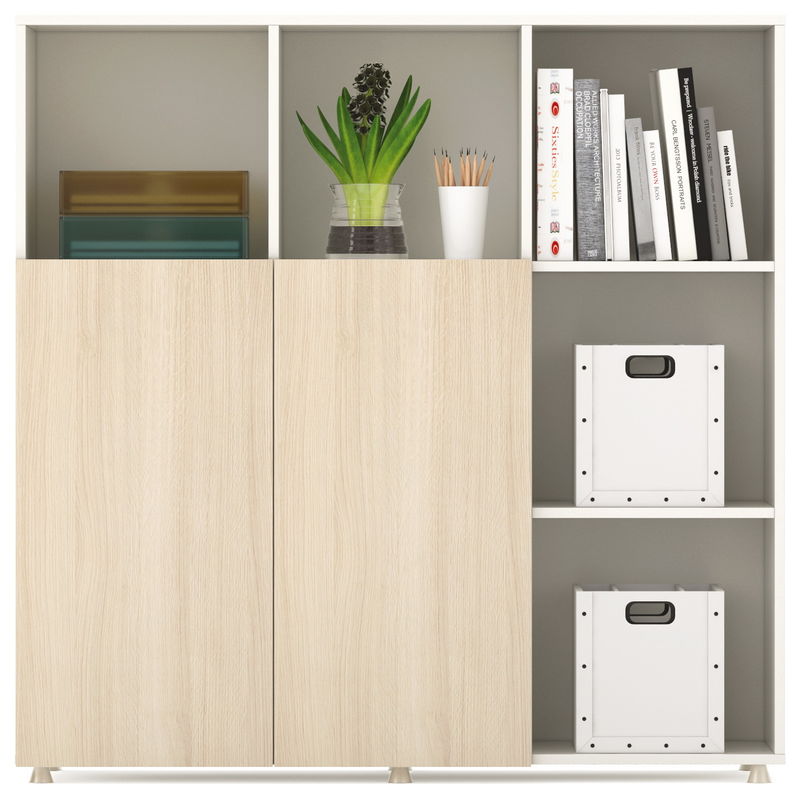 E1 Grade MFC Material Filing Cabinet Officeworks 1200mm 2 Doors