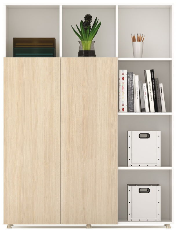 2 Doors Decorative File Cabinets 1.2M Stylish Filing Cabinets