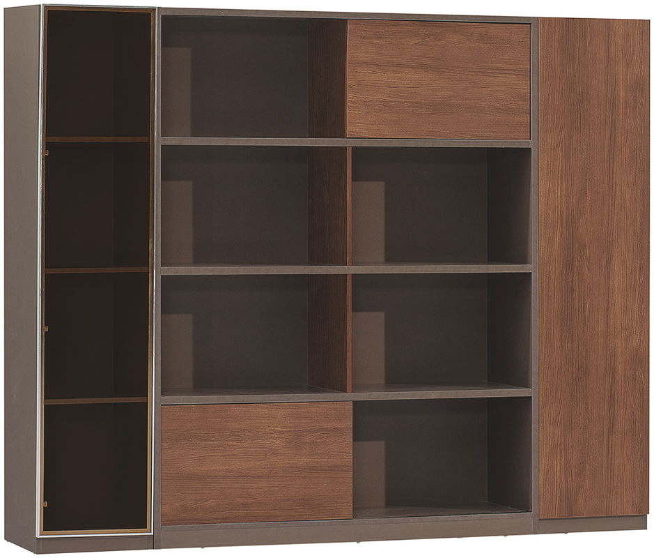 MFC Panel Wooden Office File Cabinet Decorative  L800*W416*H1800mm