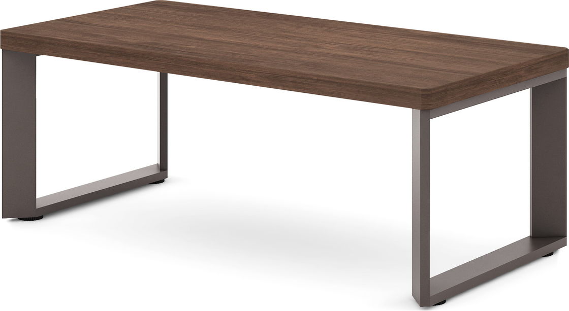 BAILI 0.6M / 1.4M Office Coffee Tables ISO9001 With Steel Legs