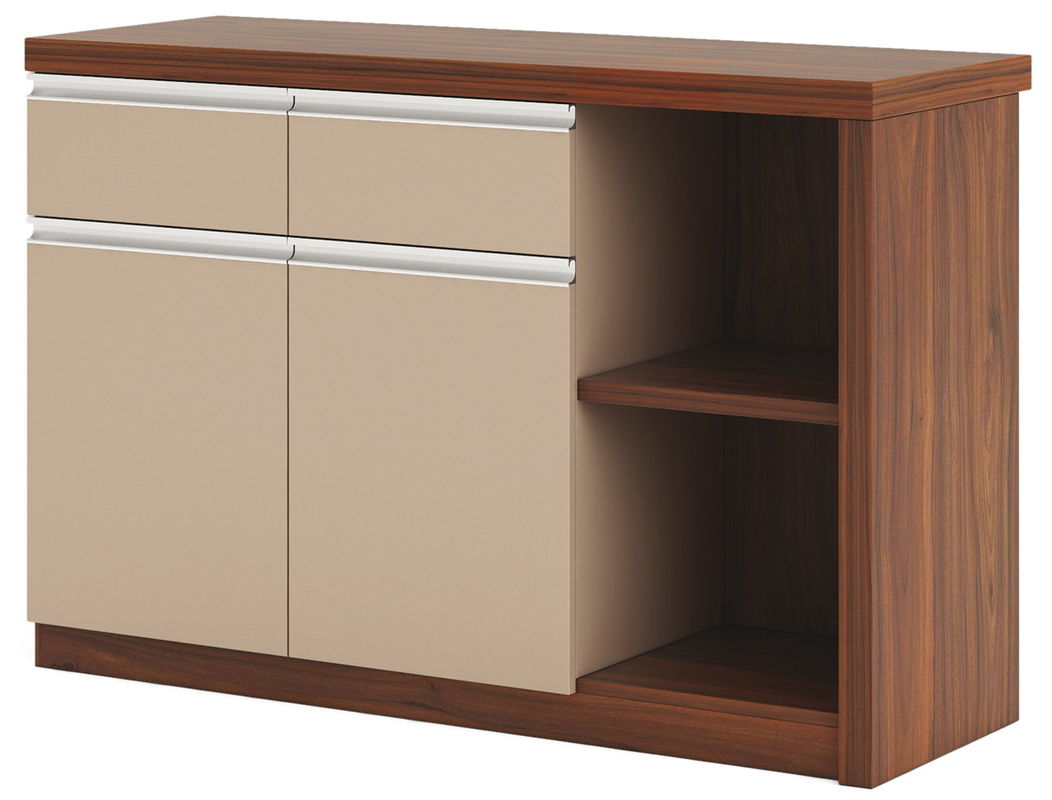 1.2M Wooden File Cabinets For Office E1 Grade Melamine Board