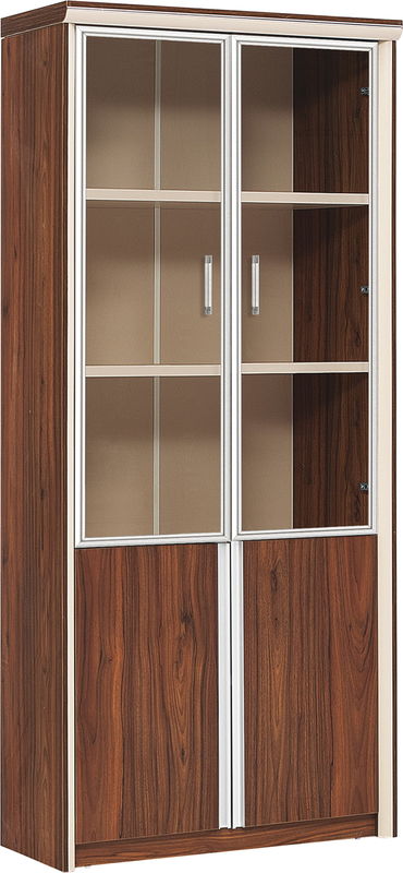H2080mm Office File Storage Cabinet E1 Grade Melamine Board