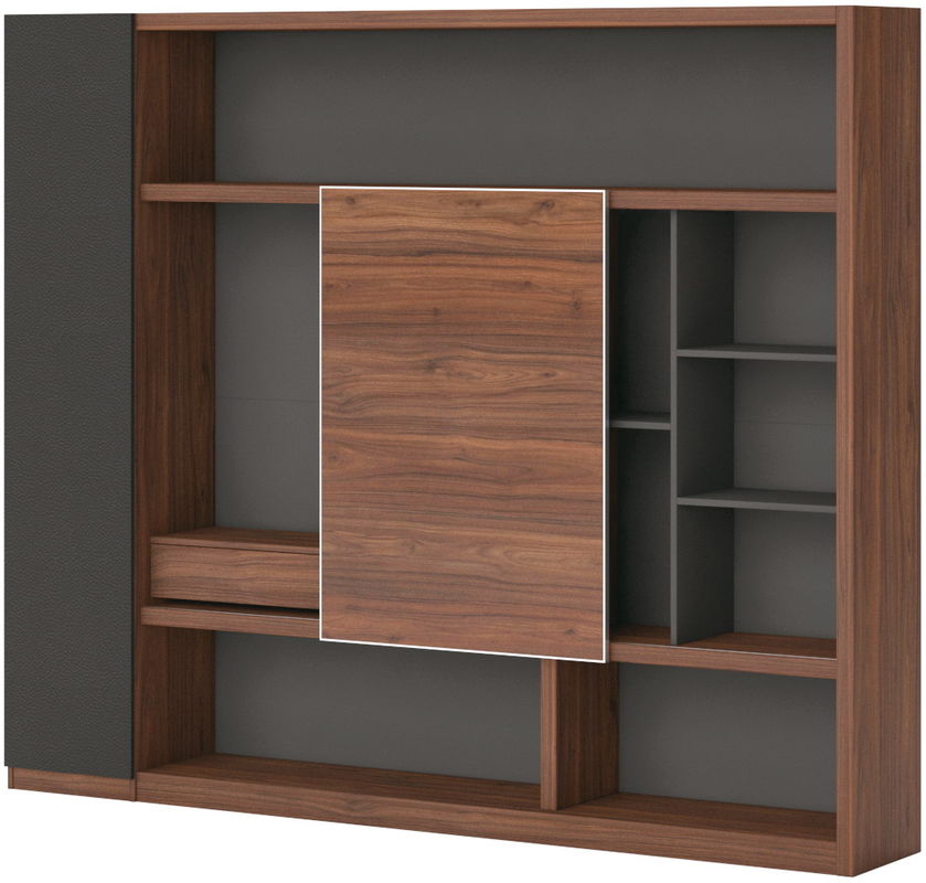 2.4 / 2.8 M  Vertical Decorative File Cabinets Melamine Board Panel