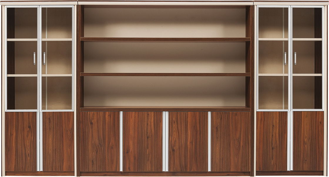 3.8 / 4.6m Decorative Locking File Cabinets E1 Grade Melamine Board