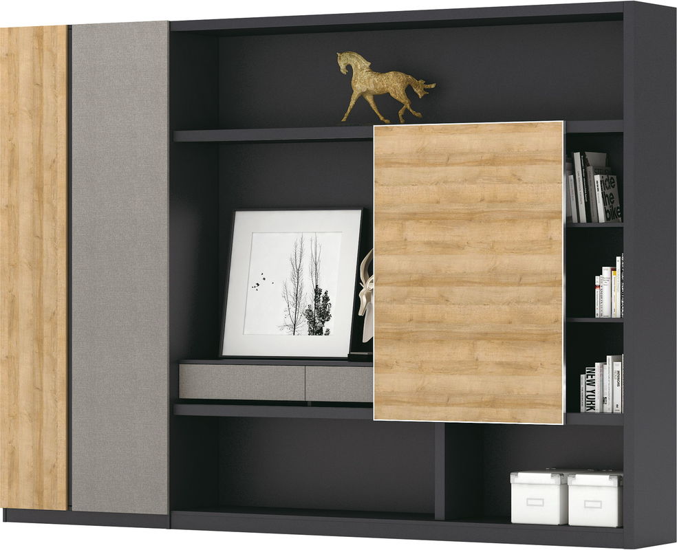 L2800 Lockable Office Cabinet MFC Small Wooden Filing Cabinet