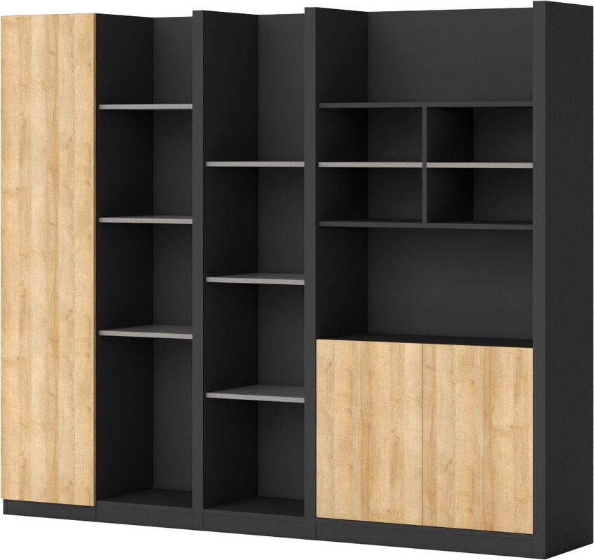 Modern Panel Office File Storage Cabinet ISO9001 ISO14001