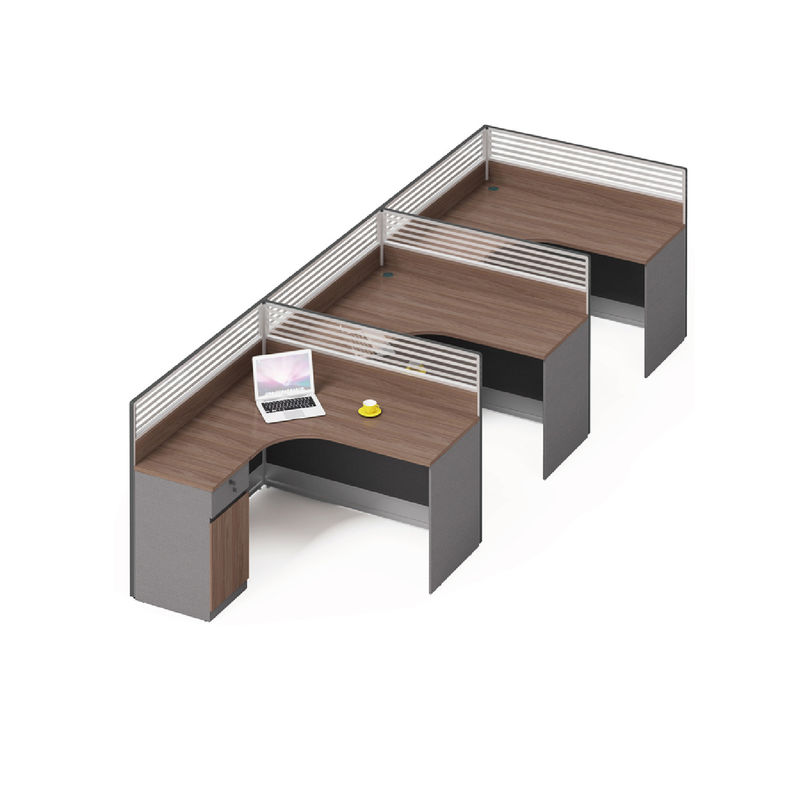 L4290*W1430*H1100mm Office Computer Table With Partition