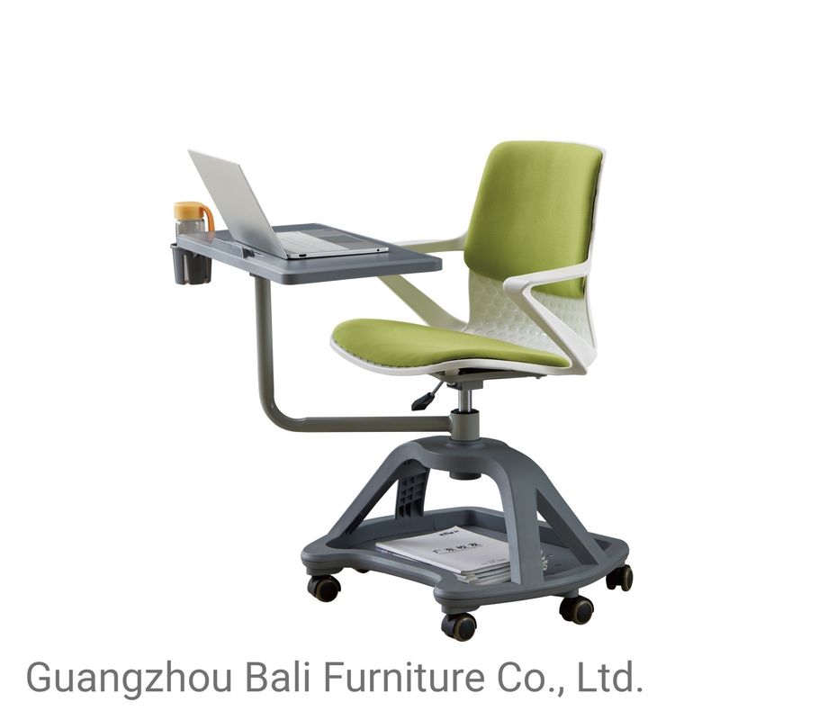H680 Conference Office Chair With Wheels And Writing Tablet 3 Years Warranty