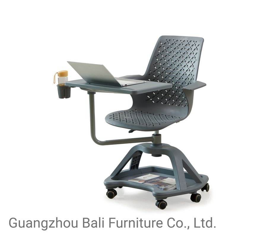 ODM Training Room Rotary Office Chair Modern PP Plastic School Chair