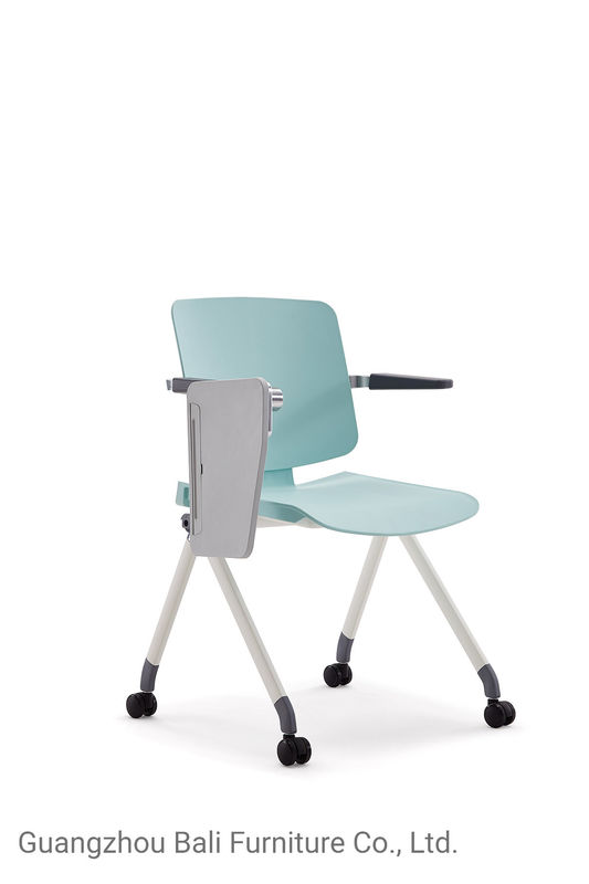 Armrest Stackable Training Room Tables And Chairs Unfolded Conference Office Chairs 10.6KG